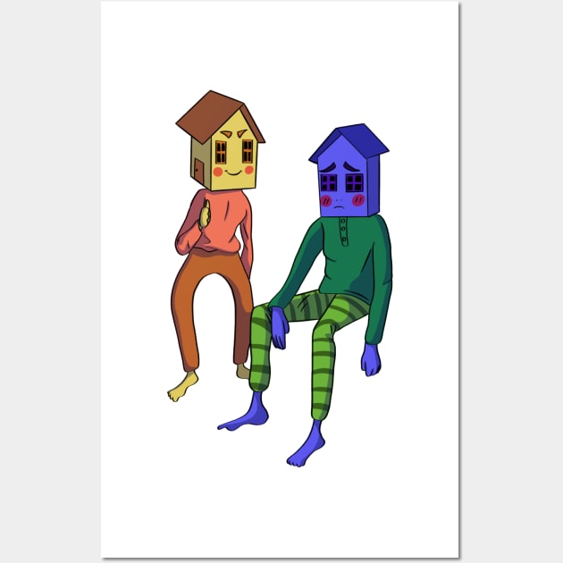 House people Wall Art by annoyingarts